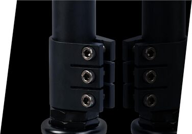 SOKE Evo: Скутер для екстремального катання в скейтпарку – ABEC-9 підшипники з вуглецевого волокна, сталеві, PU-колеса 88A, Y-образний кермо з TPR-покриттям, алюмінієва дека (чорний/синій)