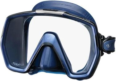 Маска для дайвінгу та снорклінгу Tusa Freedom HD, велика, індиго