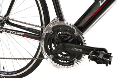 Фітнес-велосипед KS Cycling Lightspeed 28'' алюмінієва рама 60 см чорний