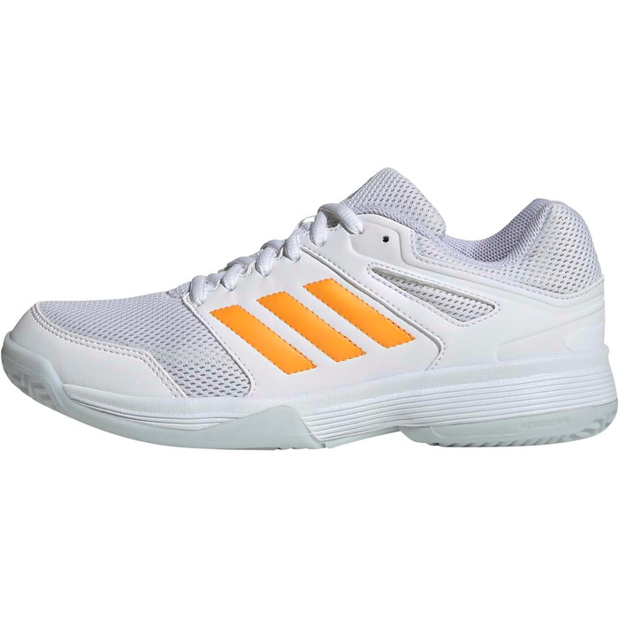 Жіноче взуття для залу Adidas Speedcourt - розмір 38 2/3 EU, білий, помаранчевий, блакитний