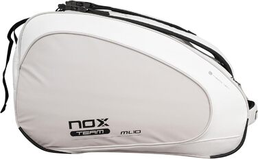 Сумка для падел Nox ML10 Team Bpml10tewhgr Біла - Професійна сумка для ракет та аксесуарів