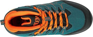 Черевики трекінгові дитячі Brütting Mount Shasta Unisex (34 EU, Petrol Schwarz Orange)