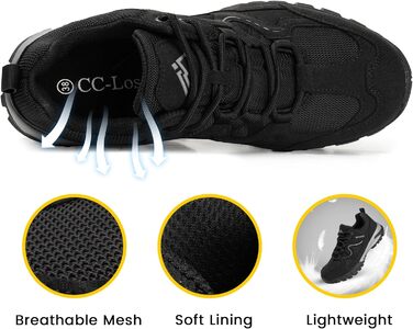 Водонепроникні трекінгові черевики CC-Los для жінок, розмір 36-42, чорні