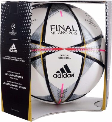 Футбольний м'яч adidas Performance Final Milano, офіційний, Ліга Чемпіонів УЄФА