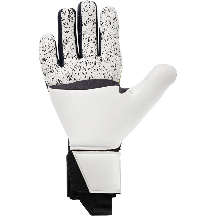 Воротарські рукавички Uhlsport Prediction Flex Hn для дітей та дорослих, 10.5, блакитно-біло-флуоресцентно-жовті