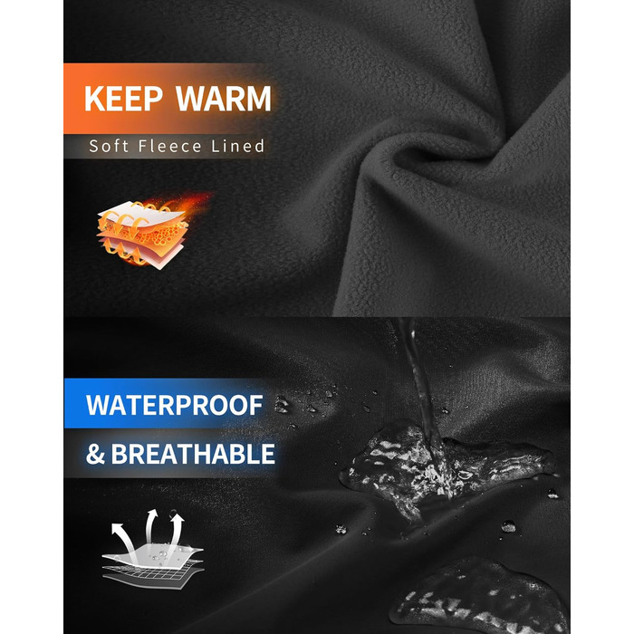 Жіноча водонепроникна мембранна куртка Outdoor Ventures Softshell — дихаюча вітрозахисна функціональна куртка з капюшоном, XL, чорна