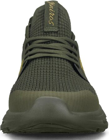 Кросівки для чоловіків: бігові, спортивні, тенісні, для занять фітнесом та прогулянок (44 EU, Зелений)