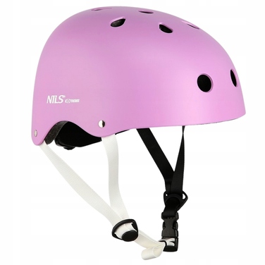 Дитячий велосипедний шолом з регулюванням + комплект захисту для скейту, розмір M