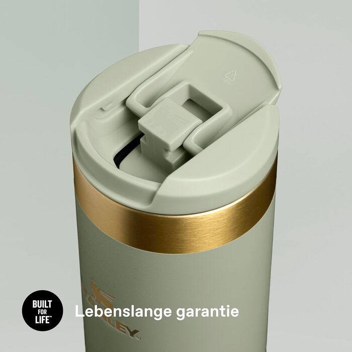 Термокухоль Stanley Aerolight Transit 0.35L — герметичний стакан для кави To Go, чорний (Juniper)