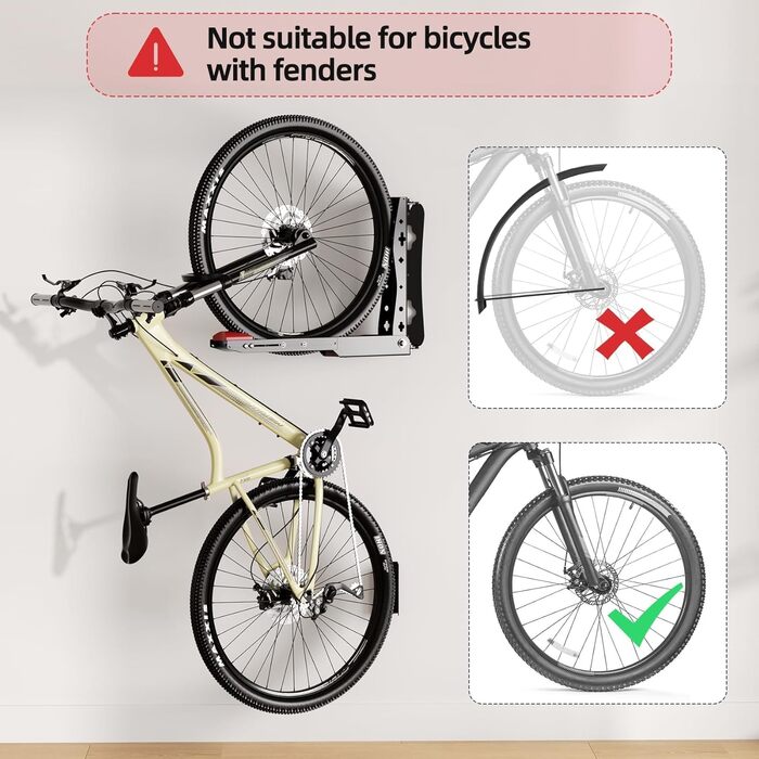 Настінна тримач для велосипеда Urban Deco - поворотний, до 40 кг