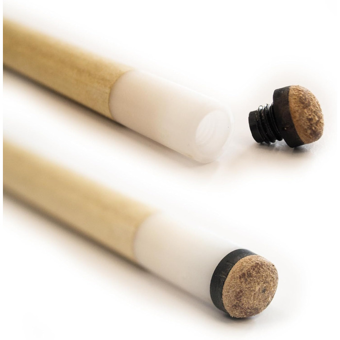 Більярдний кий Winsport Shooter Billardqueue, з високоякісного кленого дерева, 147 см, 2-TLG. з регулюванням ваги