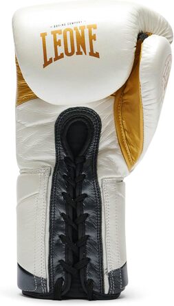 Боксерські рукавички Leone 1947 Authentic 2 Білі, 18 унцій - Професійні для тренувань та спарингів