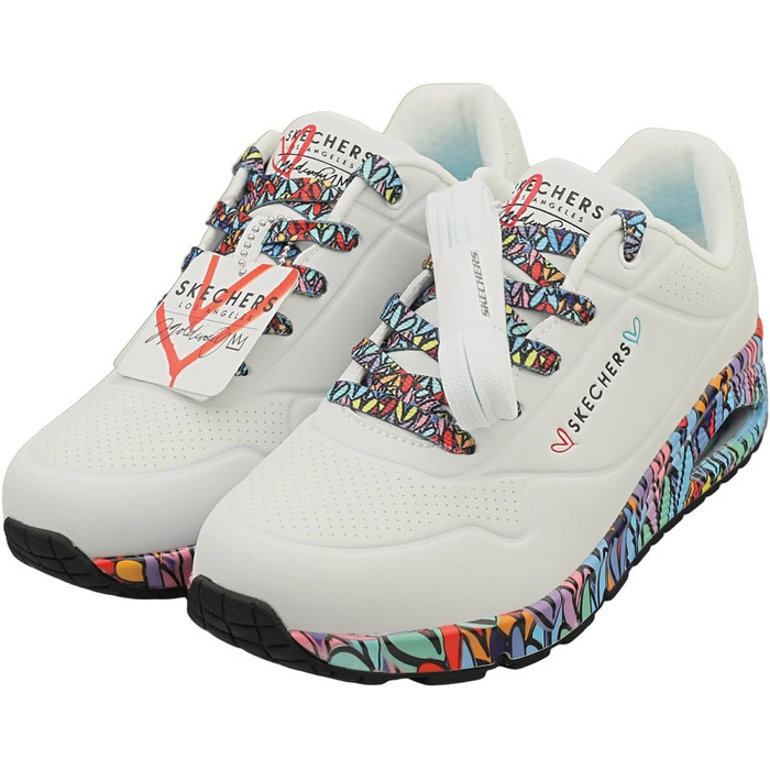 Кросівки жіночі Skechers Wmltsneakers 39 EU білі - оригінальні спортивні кеди