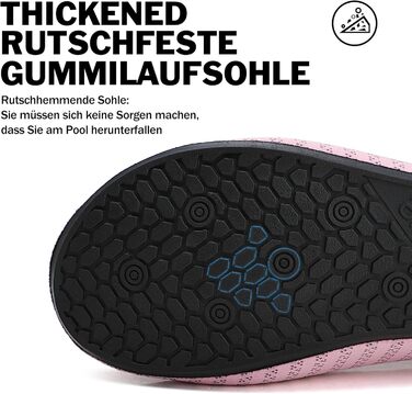 Чоловічі та жіночі аквашузи Sixspace для плавання, серфінгу, йоги. Швидка сушка, дихаючі, пляжні, басейну. Розміри 37-48, рожеві