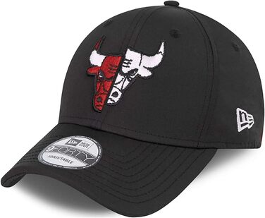 Кепка New Era 9Forty Chicago Bulls чорна, універсальний розмір