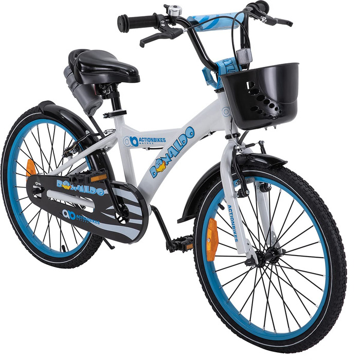 Дитяче велосипед Actionbikes 20 дюймів | 12, 16, 20 дюймів | V-Brake гальма | для дітей 2-9 років | з брудозахисними щитками | для дівчаток та хлопчиків