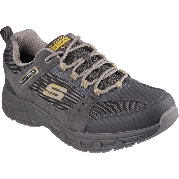 Кросівки Skechers Vigor 2.0 для чоловіків (41.5 EU), замша, синтетика, коричневий декор