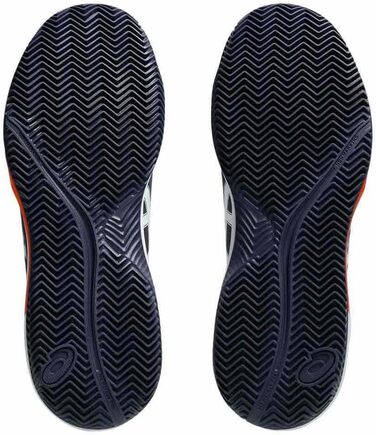 Тенісні кросівки ASICS Dedicate 8 Clay Mann Blau Weiß 40 EU Indigo Nebel Weiss