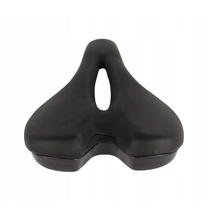 Гелеве велосипедне сідло H-Rocks Obsidian — комфортне, чорне, для MTB