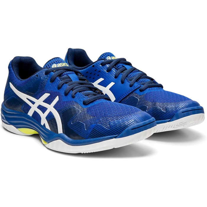 Жіноче гандбольне взуття ASICS Gel-Tactic, розмір 40.5 EU, блакитно-біле