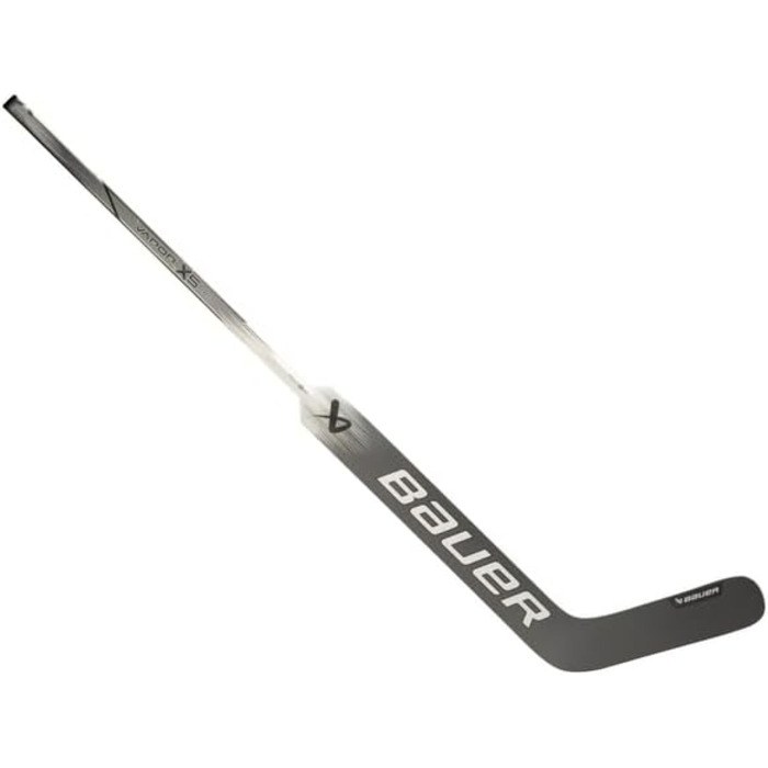 Воротарська ключка Bauer Vapor X5 Pro композитна, ліва, 27'', сріблясто-чорна, загин P31, для дорослих