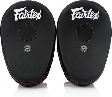 Боксерські лапи Fairtex FMV13 для боксу, Муай Тай, кікбоксингу та MMA, чорні, максимальний захист