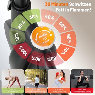 ISE Hometrainer: велотренажер з регульованим магнітним опором, LED-монітором та тримачем для планшета. Макс. вантажність: 130 кг