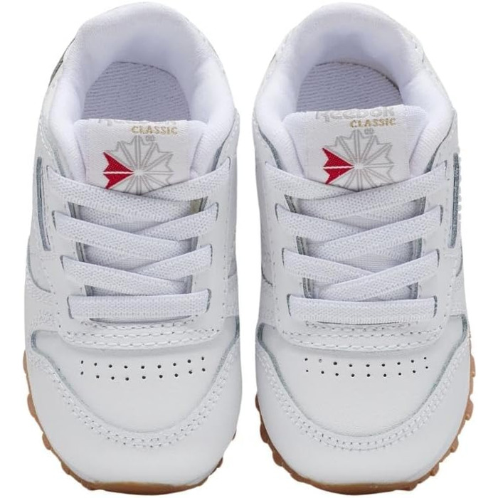 Дитячі кросівки Reebok Classic Leather для гімнастики (21 EU, білий)