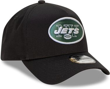 Кепка New Era NFL New York Jets 9Forty A-Frame, чорна, універсальний розмір