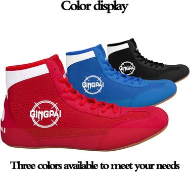 Боксерські кросівки для підлітків та дорослих, чорні. Комфортні, з антиковзаючою підошвою, дихаючі, зносостійкі. Unisex, для чоловіків та жінок. Розмір 39 EU.