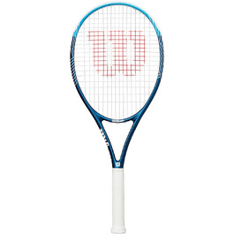 Тенісна ракетка Wilson Blade 101L V9, унісекс, 4-1/8'', синя/біла