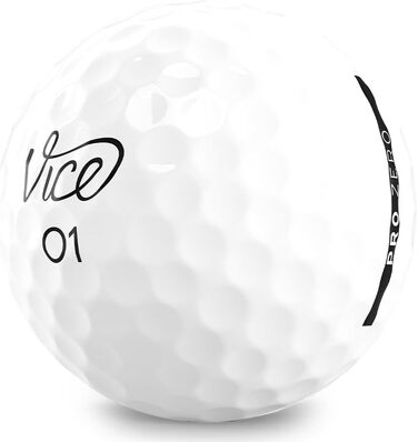Гольф-м'ячі Vice Pro Zero, преміум, для професіоналів
