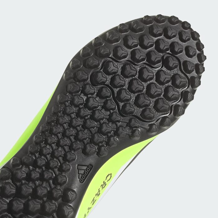 Дитячі футбольні бутси adidas X Crazyfast.4 Turf (38 2/3 EU) Cloud White/Core Black/Lucid Lemon