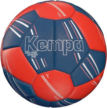 М'яч для гандболу Kempa Spectrum Synergy Pro 2 Ice сірий/флуоресцентний червоний