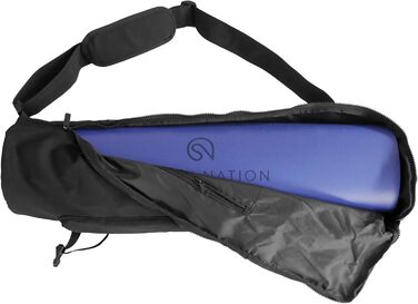 Сумка для йогамату Shanti Nation Mat Bag XL чорного кольору - зручна та практична, підходить для Shanti Mat Pro XL та матів шириною 68 см