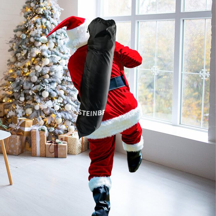 Гамак для двох осіб Bathonly великий, 3 м, з подушкою та сумкою, до 204 кг, бежевий