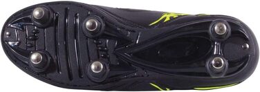 Футбольні бутси Optimum для чоловіків Easy Fastening, 6 шипів, жовто-чорні (45 EU)