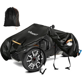 Чохол для тримака мотоцикла Trike, водонепроникний, 420D Oxford, Honda Trike Shelter (Ryker)