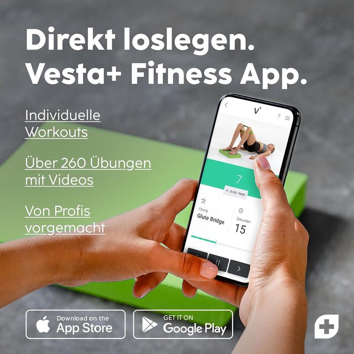 Баланс-пад Vesta+ Balance Pad XXL з додатком, тренувальний килимок для рівноваги, фізіотерапія, фітнес, зелений