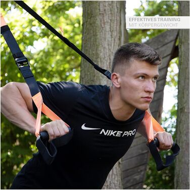 Петлі для тренувань TUNTURI Sling Trainer, підвісна система для фітнесу