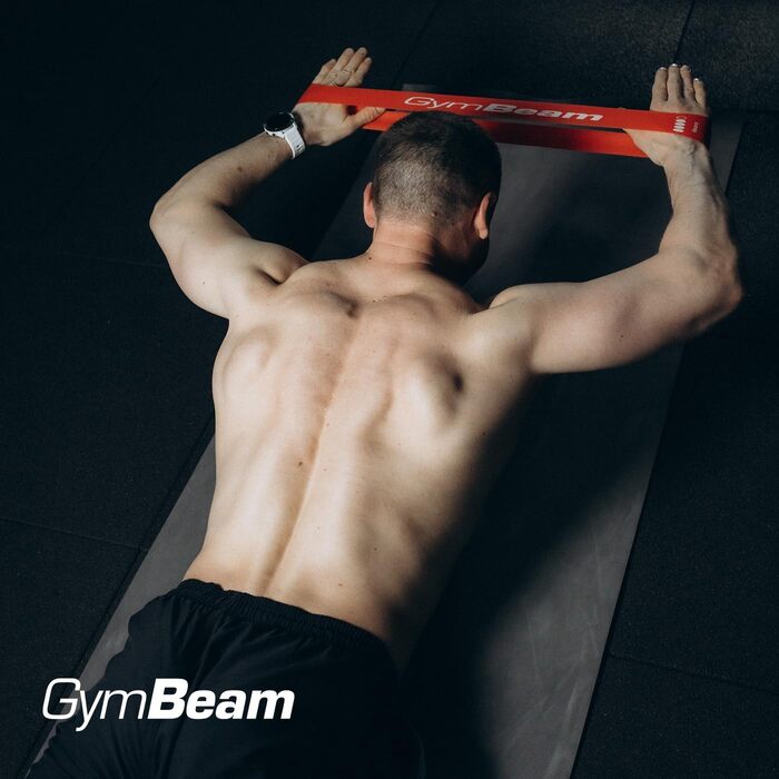 Набір гумових еспандерів GymBeam 5 шт. для фітнесу, йоги та пілатесу - різний рівень опору