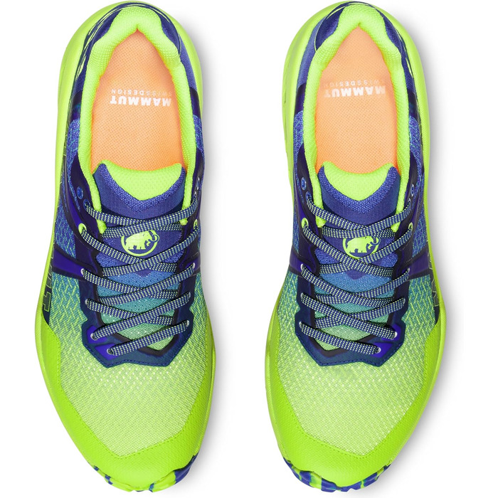 Чоловічі трекінгові черевики Mammut Sertig II Low (45 EU, Синій/Зелений)