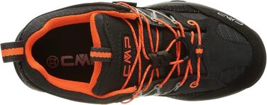 Дитячі трекінгові черевики CMP Rigel Low WP, Антрацит-Flash ORANGE, 37 EU