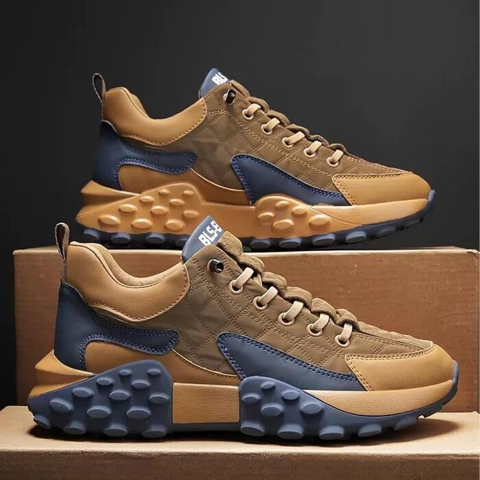 Чоловічі спортивні кросівки для активного відпочинку з повітряною подушкою, еластичною стрічкою, дихаючим матеріалом, 43 EU, чорний