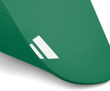 Adidas килимок для фітнесу та йоги 7мм, нековзкий, темно-зелений, для дому та спортзалу