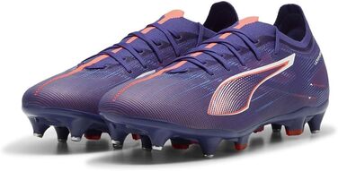 Кросівки футбольні PUMA Ultra 5 Match Mxsg, 40 EU, Lapis Lazuli/Puma White/Sunset Glow