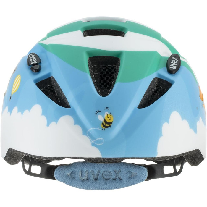 Дитячий велосипедний шолом uvex Kid 2 cc, легкий, розмір 46-52 см, регульований, з можливістю встановлення LED, матовий Ballon