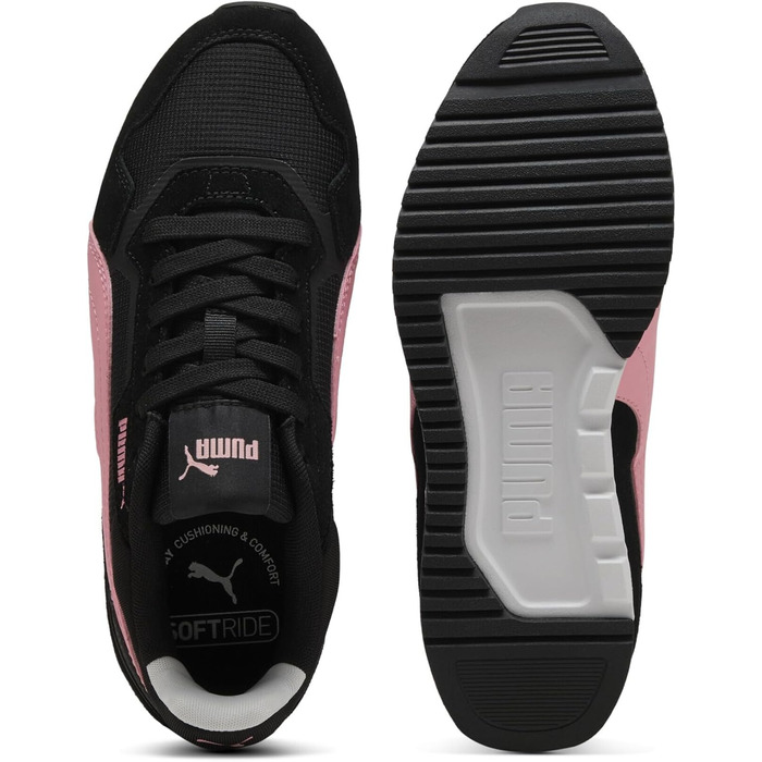 Кросівки Puma Softride St Miler - унісекс, білі, червоні, сірі (44 EU, Black Pinkscape White Pink)