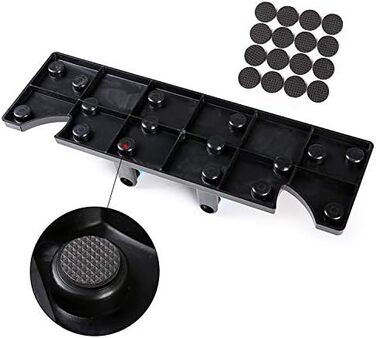 Дошка для віджимань Coradoma Push Up Rack Board 9 в 1 з ручками, кольорове кодування, для домашніх тренувань та фітнесу