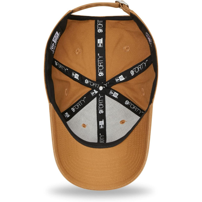 Кепка New Era 9FORTY New York Yankees з вишитим логотипом MLB, бежева